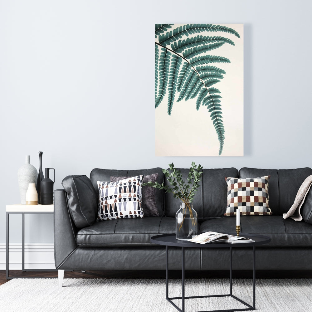 Fern Exotic Botanical Canvas | Home Decor Bedroom Art