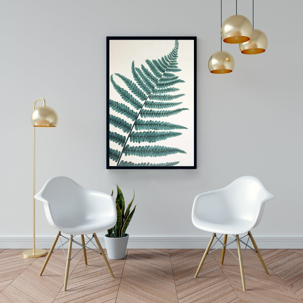 Beautiful Fern Framed Canvas | Floral & Botanical Home Decor