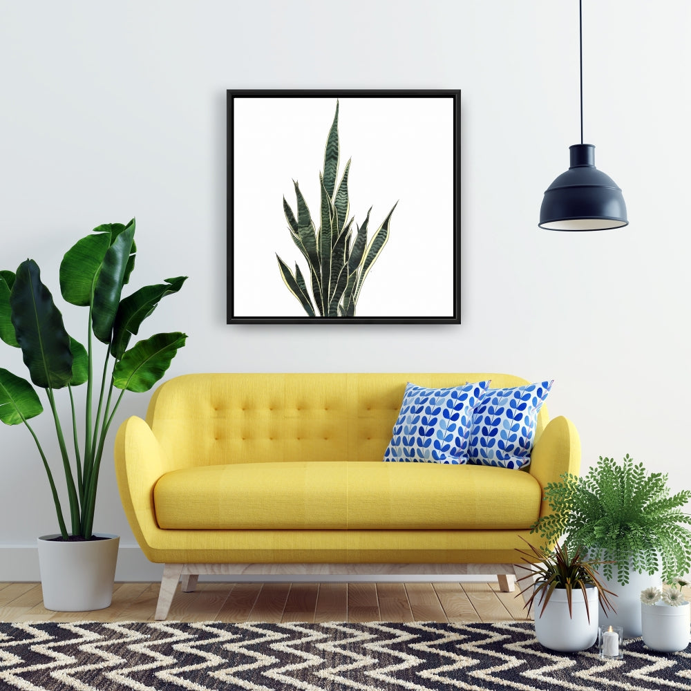 Toile botanique « Serpent » – Décoration murale exotique