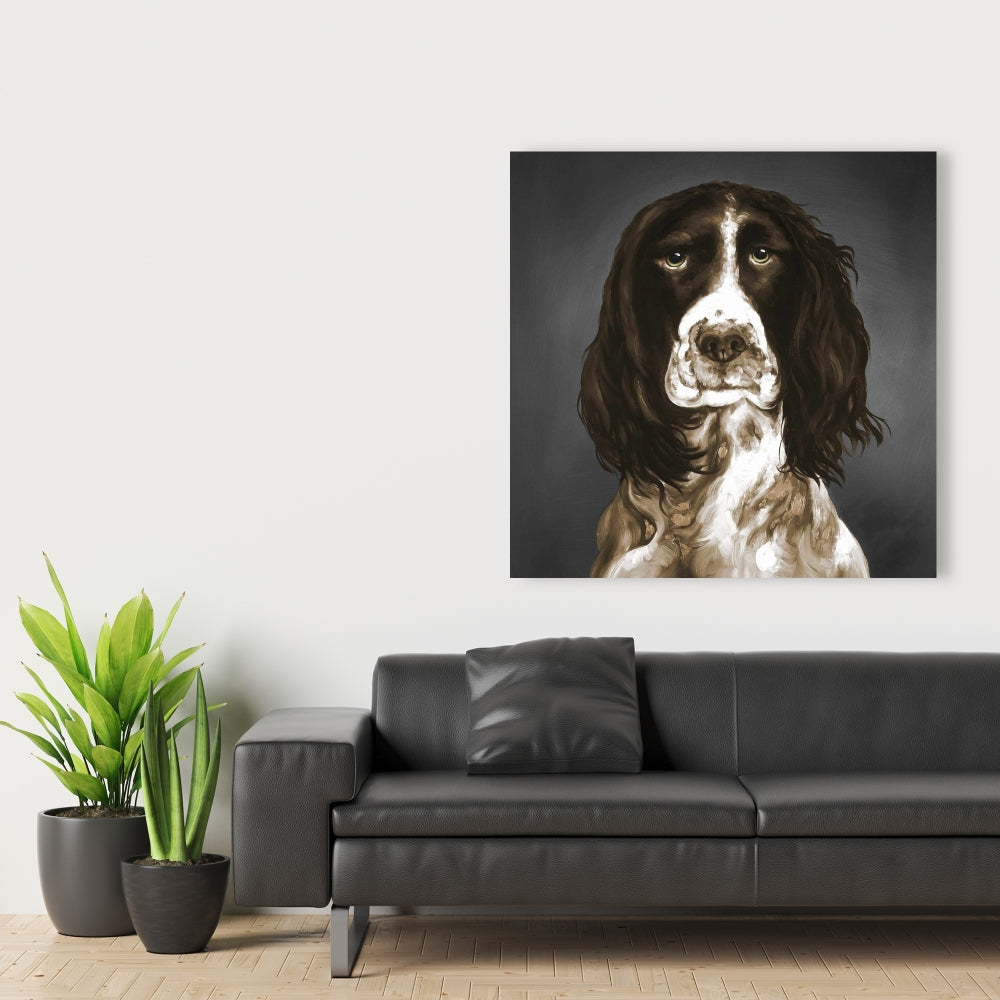 Brown English Springer Spaniel Canvas | Home Decor Wall Art