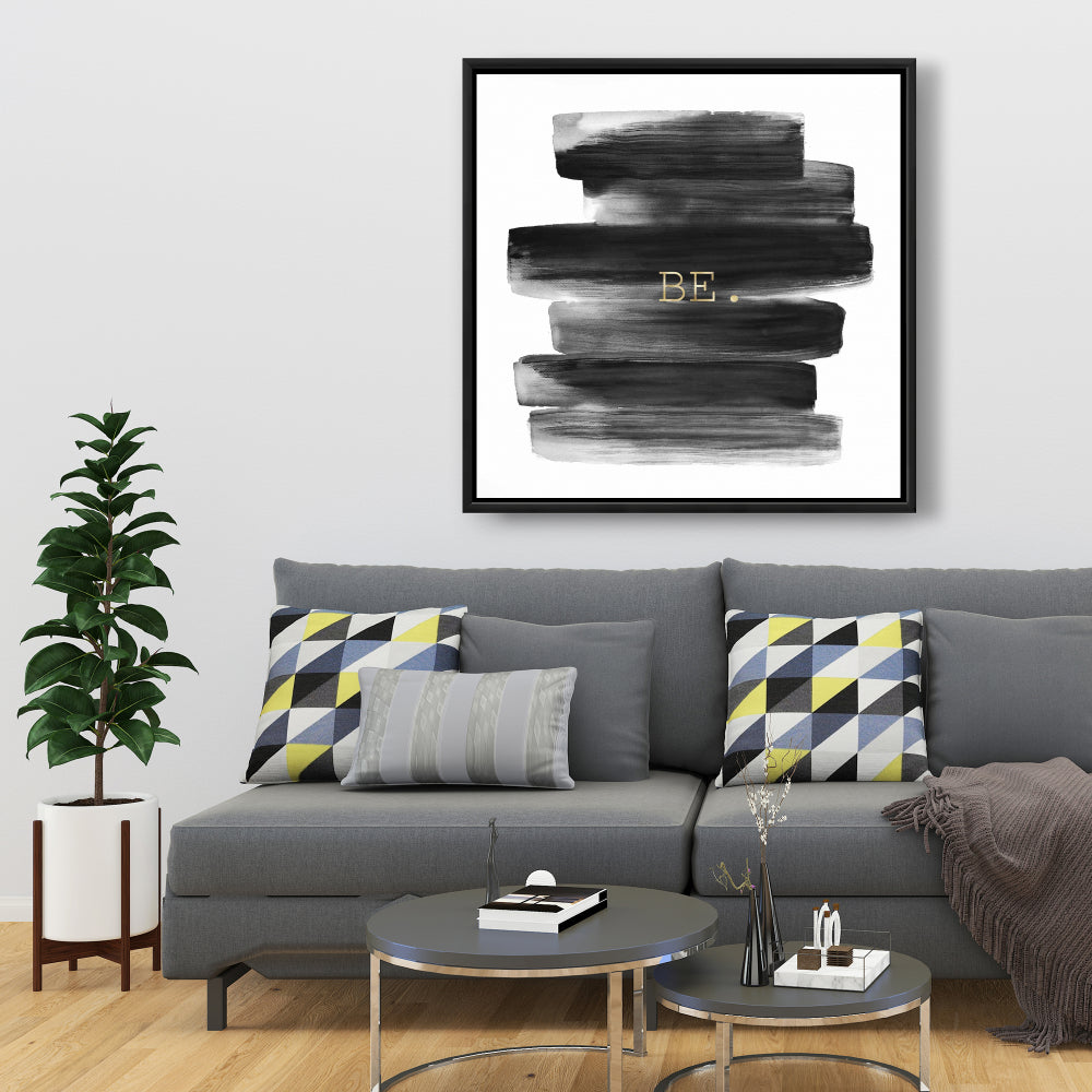 Toile encadrée « Soyez motivant » - Inspiration déco