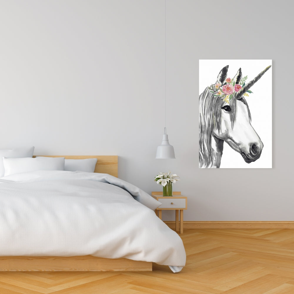 Unicorn Horse Canvas - Magical Bedroom Decor | Home Art Prints