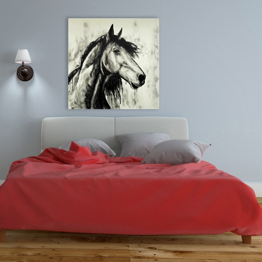 Spirit Horse Canvas - Farm Animal Livingroom Decor | Home Art
