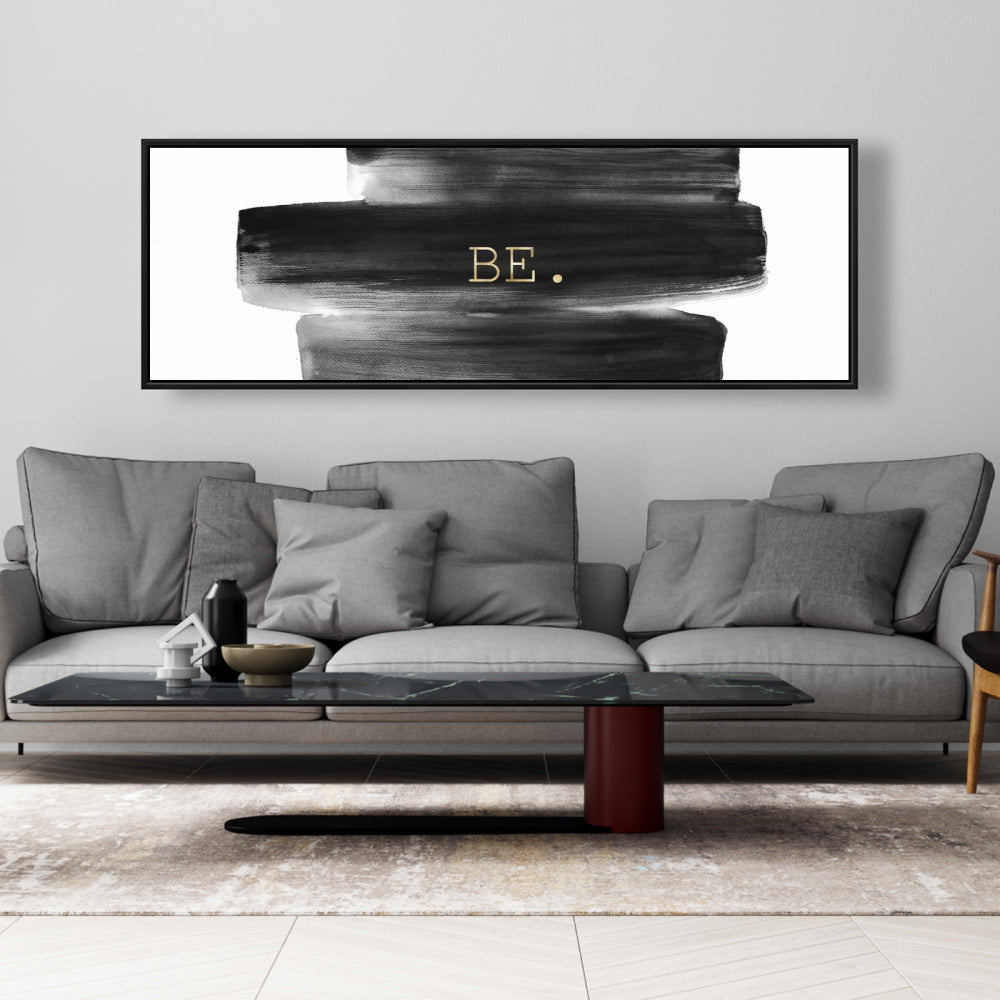 Toile encadrée « Soyez motivant » - Inspiration déco