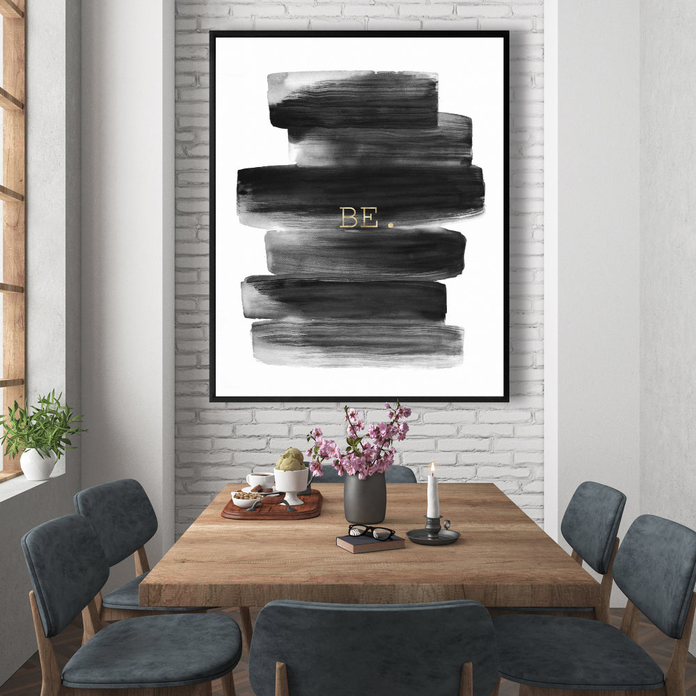 Toile encadrée « Soyez motivant » - Inspiration déco