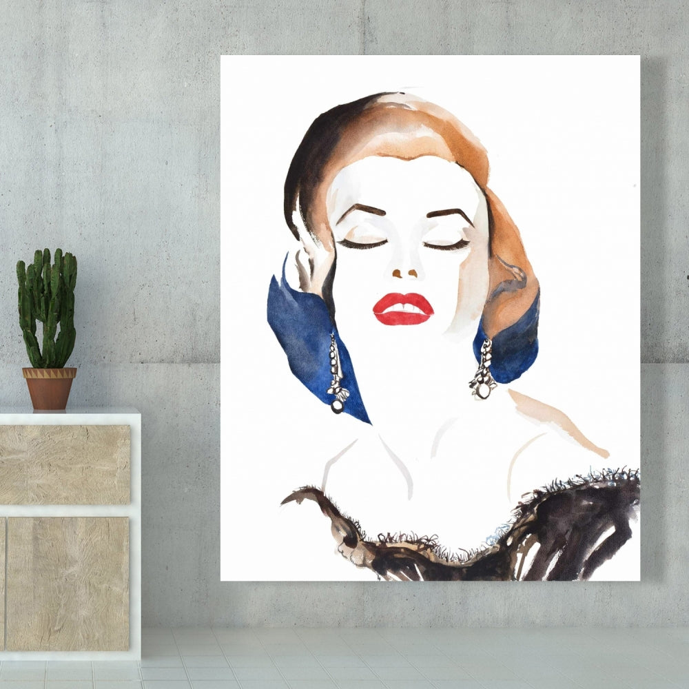 Vintage Chic Marilyn Monroe Canvas | Beauty Bedroom Decor
