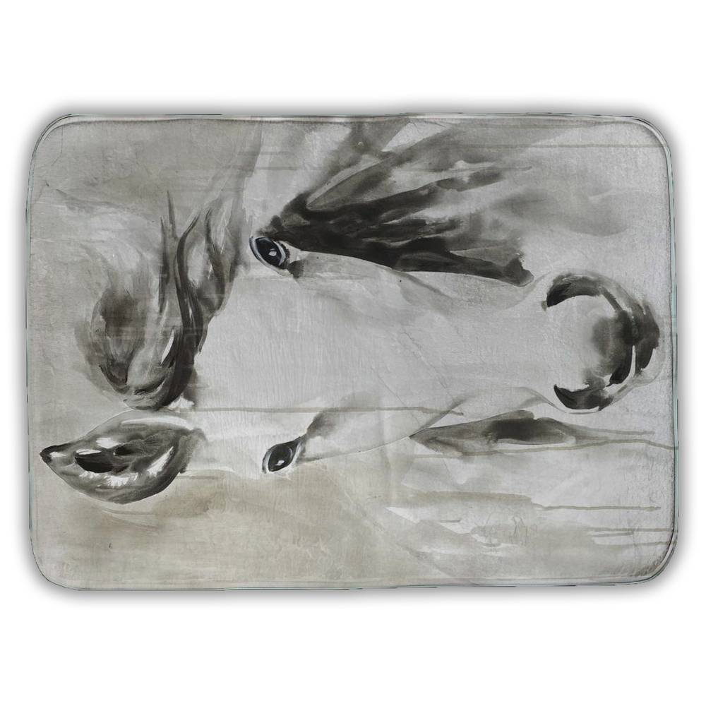 Beautiful Abstract Horse Canvas - Minimalist Bedroom Decor