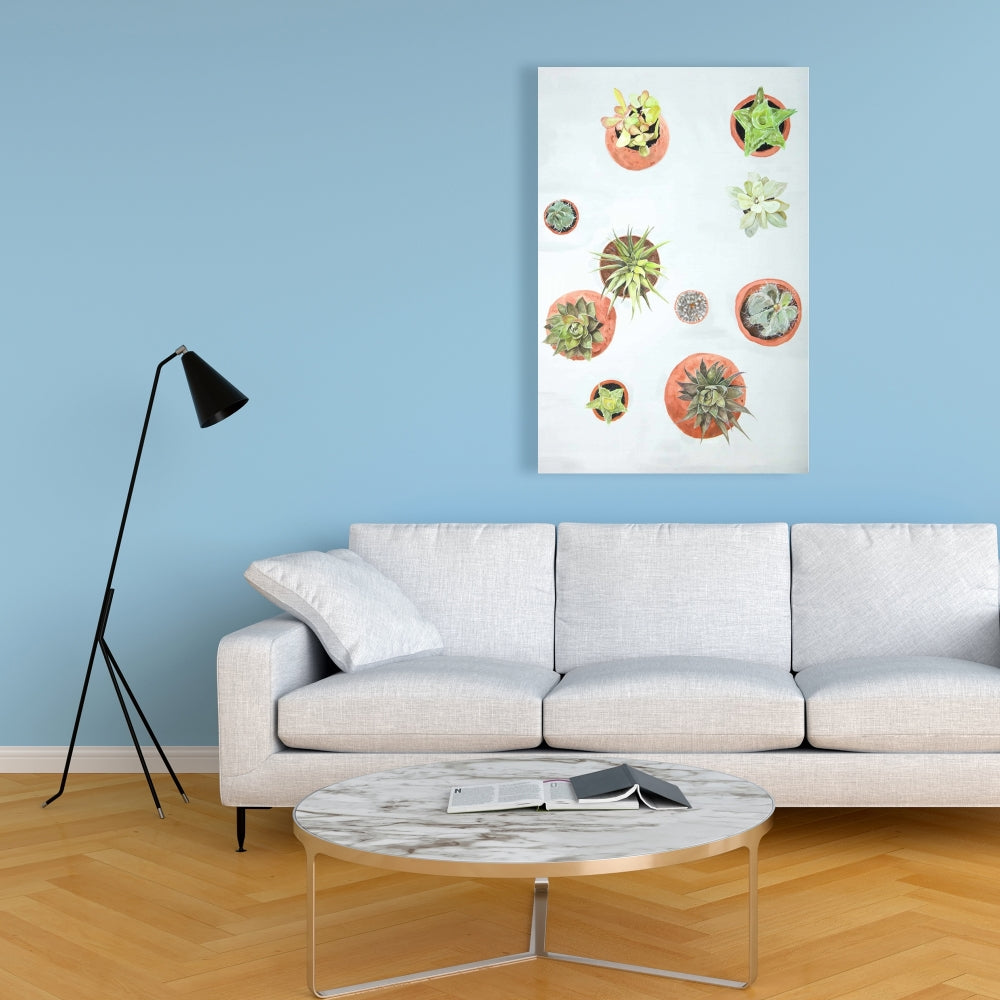 Cactus Plants Exotic Canvas | Floral & Botanical Home Decor