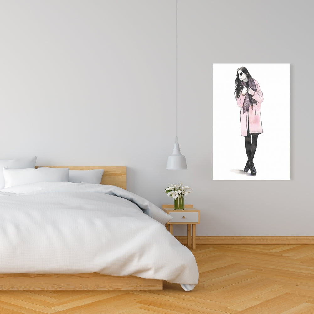 Woman Spring Look Canvas | Fashion Art for Home Decor