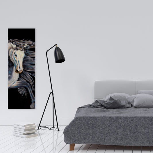 Abstract Horse Canvas | Western Farm Animal Home Decor Art
