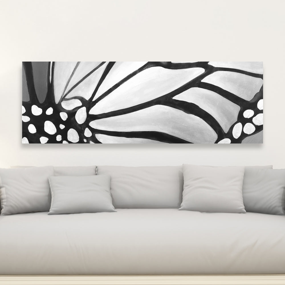 Monarch Wings Closeup Canvas | Insect Art for Home Decor