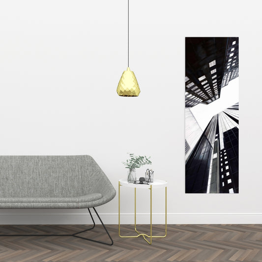 Low-angle City View Canvas | Contemporary Bedroom Decor