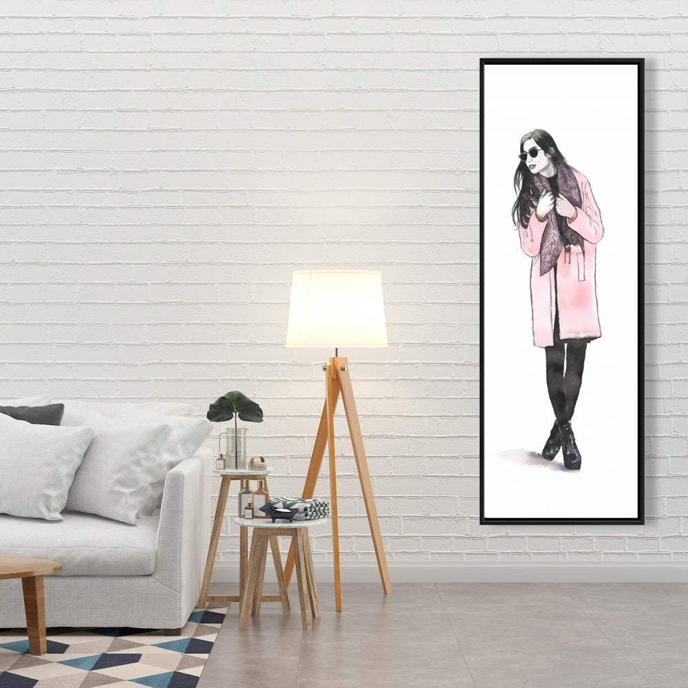 Toile « Femme Printemps » | Décoration murale pour chambre à coucher