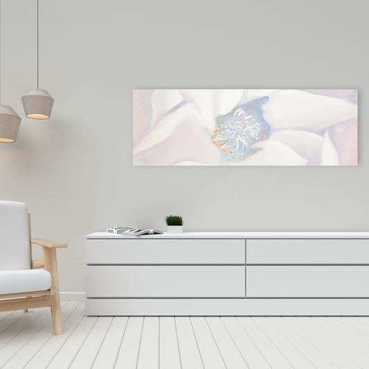 Delicacy Botanical Bedroom Blue Canvas | Home Decor Art