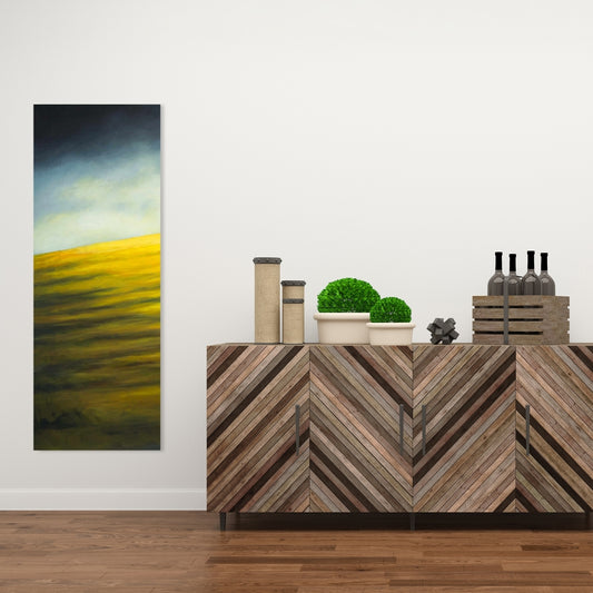 Hillock Landscapes Rustic Mountains Canvas - Home Decor Art