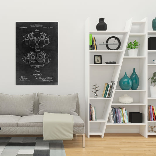 Plan de vêtements de protection pour le football sur toile - Décoration d'intérieur