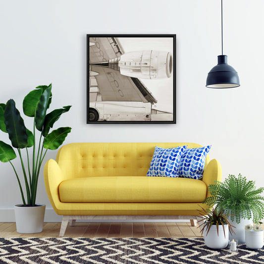 Toile d'aviation de dessous | Art du transport industriel