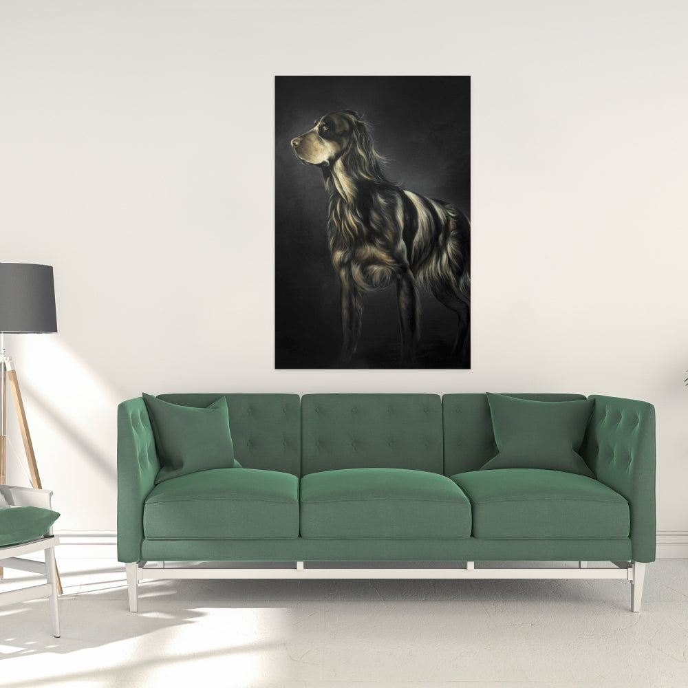 Modern Picard Spaniel Canvas | Livingroom Pet Home Decor