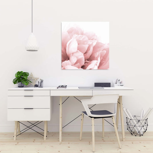 Romantic Pink Peony Flower Dream Canvas | Bedroom Home Decor