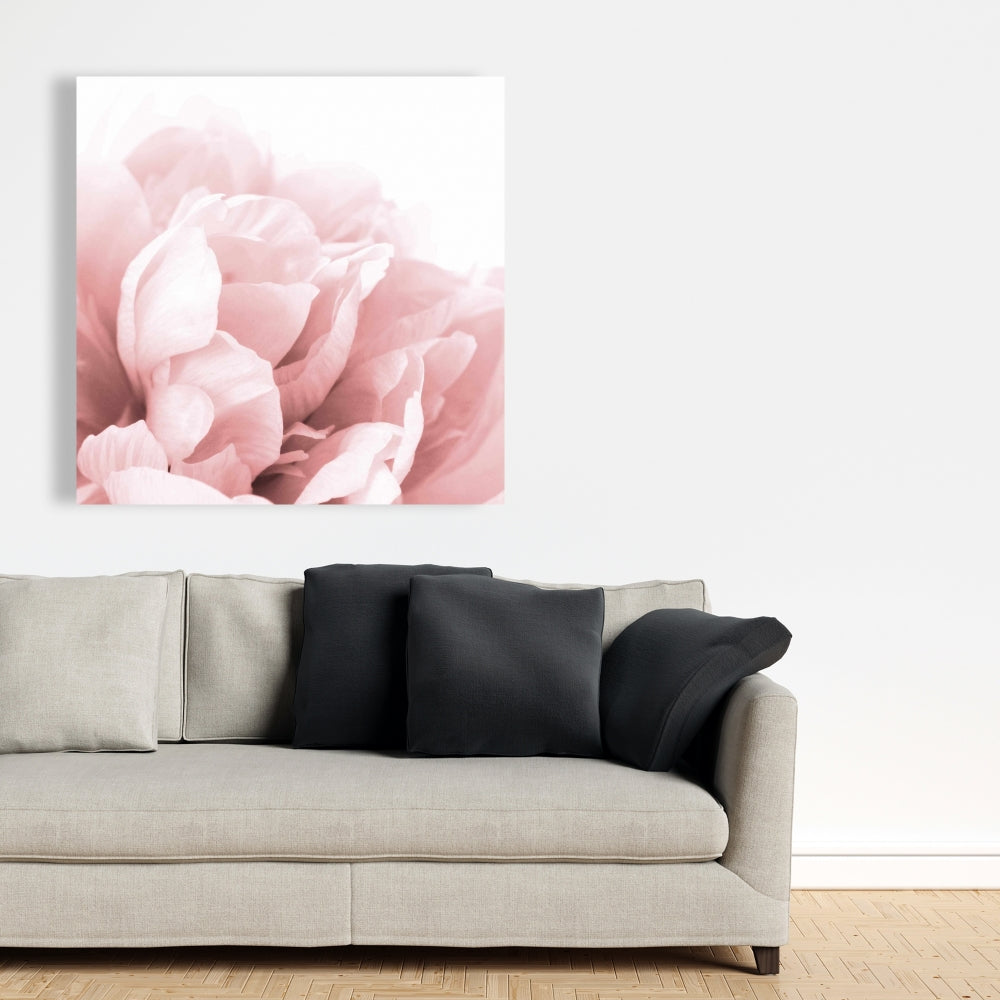 Romantic Pink Peony Flower Dream Canvas | Bedroom Home Decor