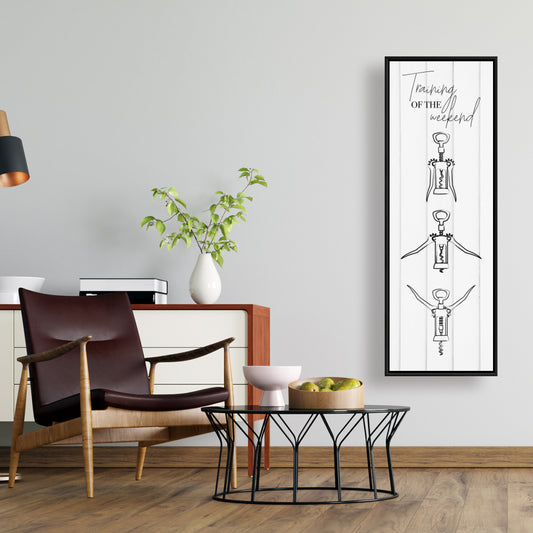 Toile blanche minimaliste – Formation à la décoration intérieure du week-end