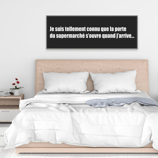 Formes spirituelles sur toile noire – Décoration d'intérieur populaire