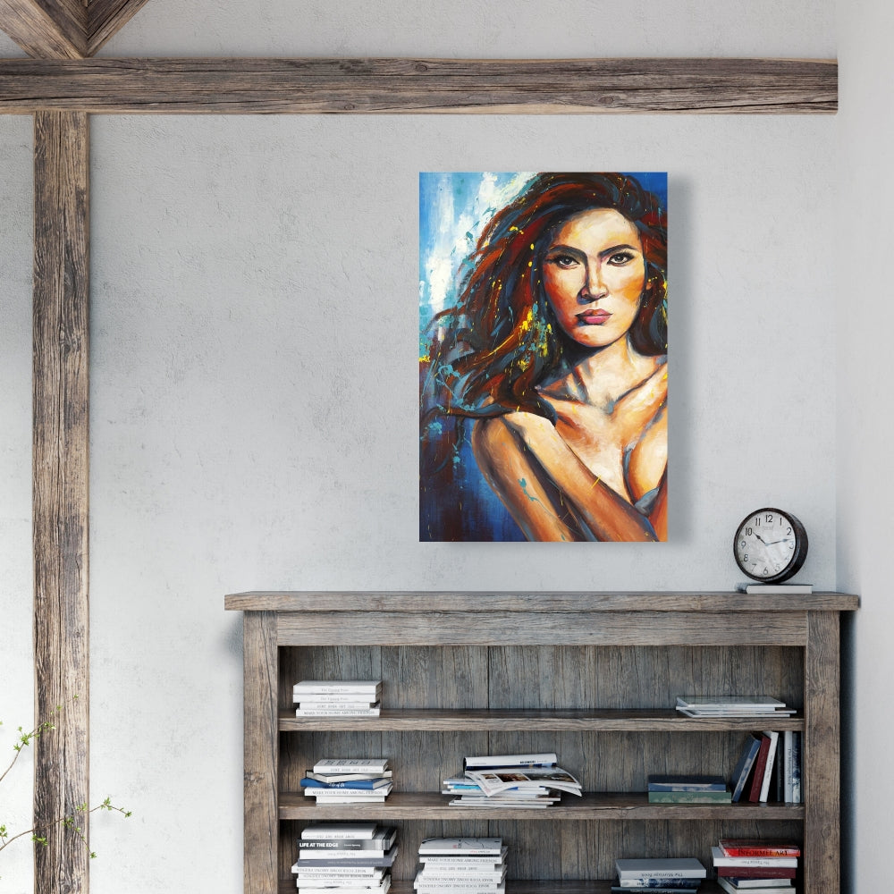 Closer Figurative Bedroom Canvas | Home Decor Wall Art
