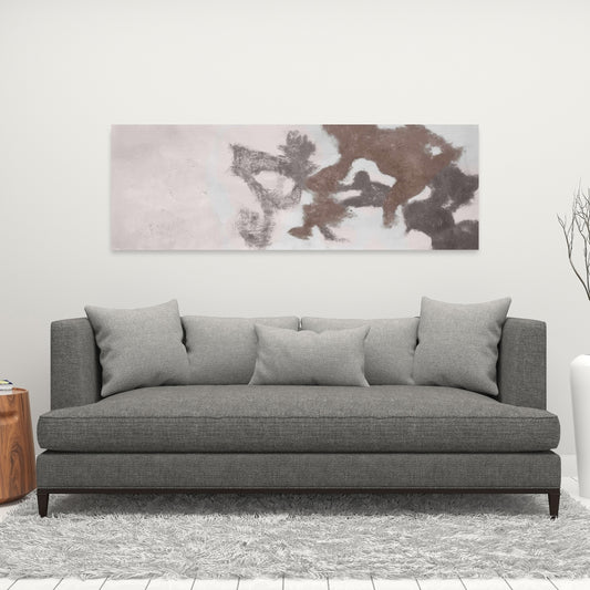 Dyeing Abstract Canvas - Living Room Shapes Decor Wall Art