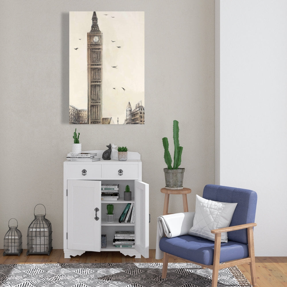 Toile « Big Ben à Londres » de Brown Street | Décoration d'intérieur