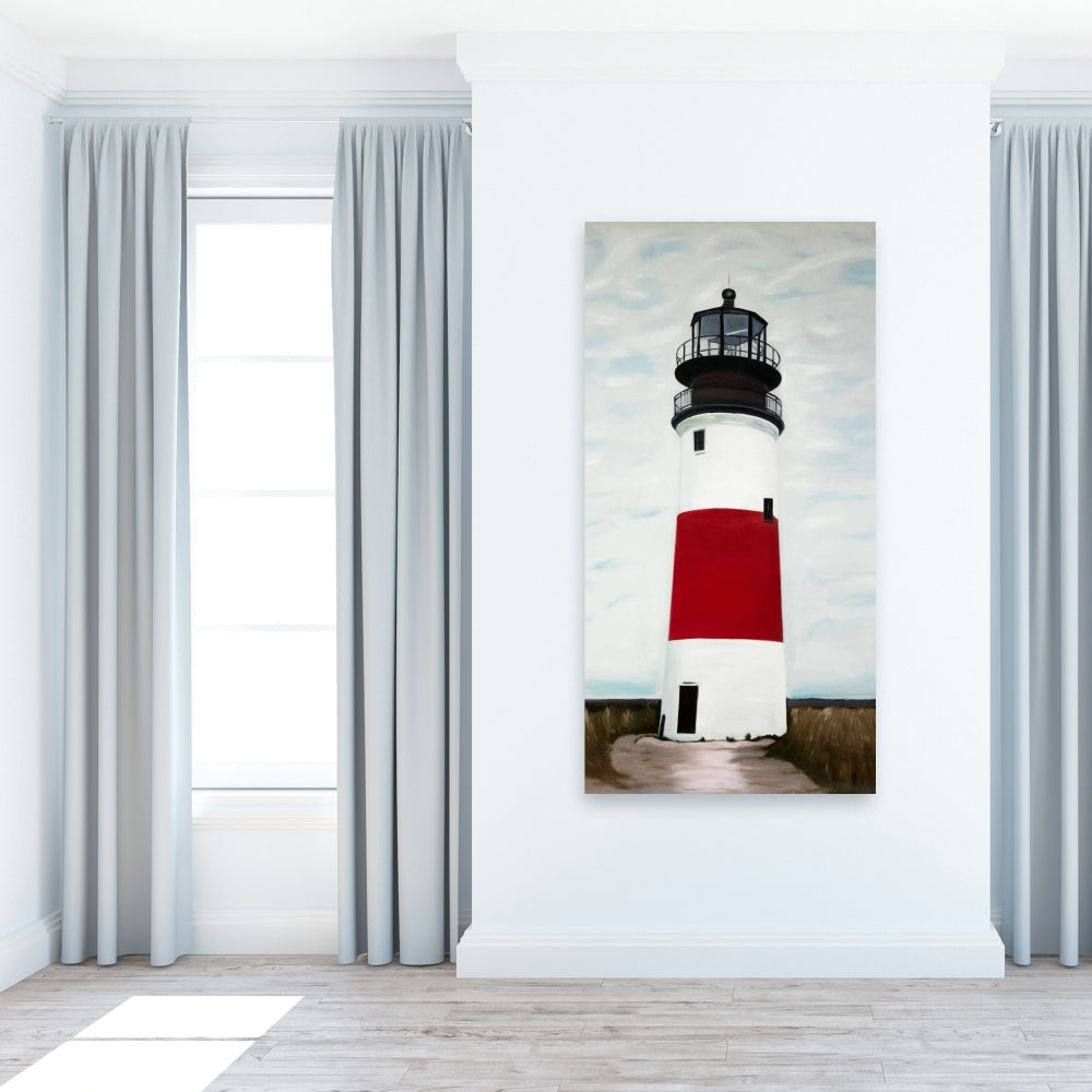 Toile côtière du phare de Sankaty Head – Décoration d'intérieur