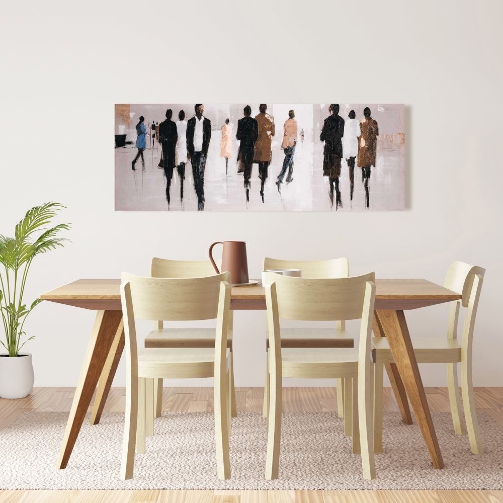 Toile de paysage de rue contemporain Avenue - Décoration d'intérieur