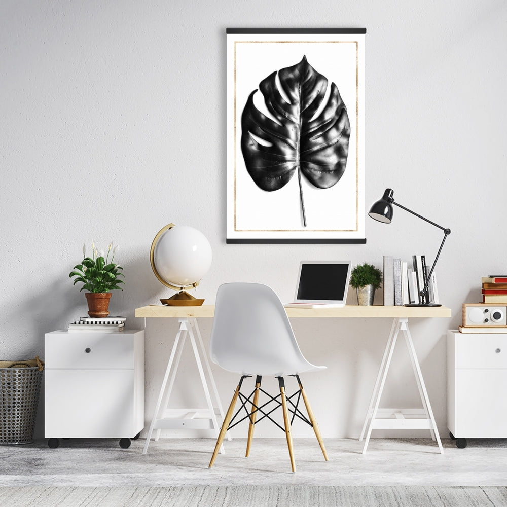 Split Leaf Philodendron Magnetic Canvas | Home Decor Art