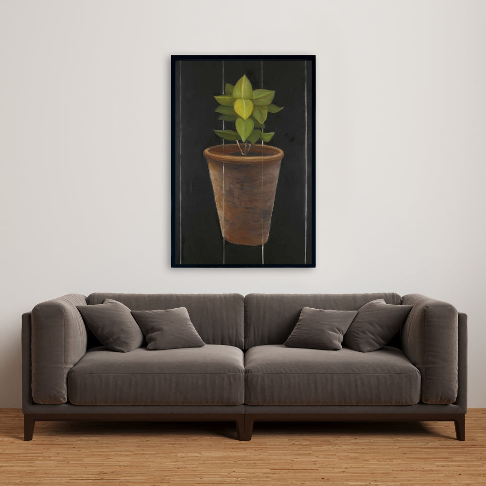 Bay Leaves Botanical Canvas | Hygge Home Decor Wall Art