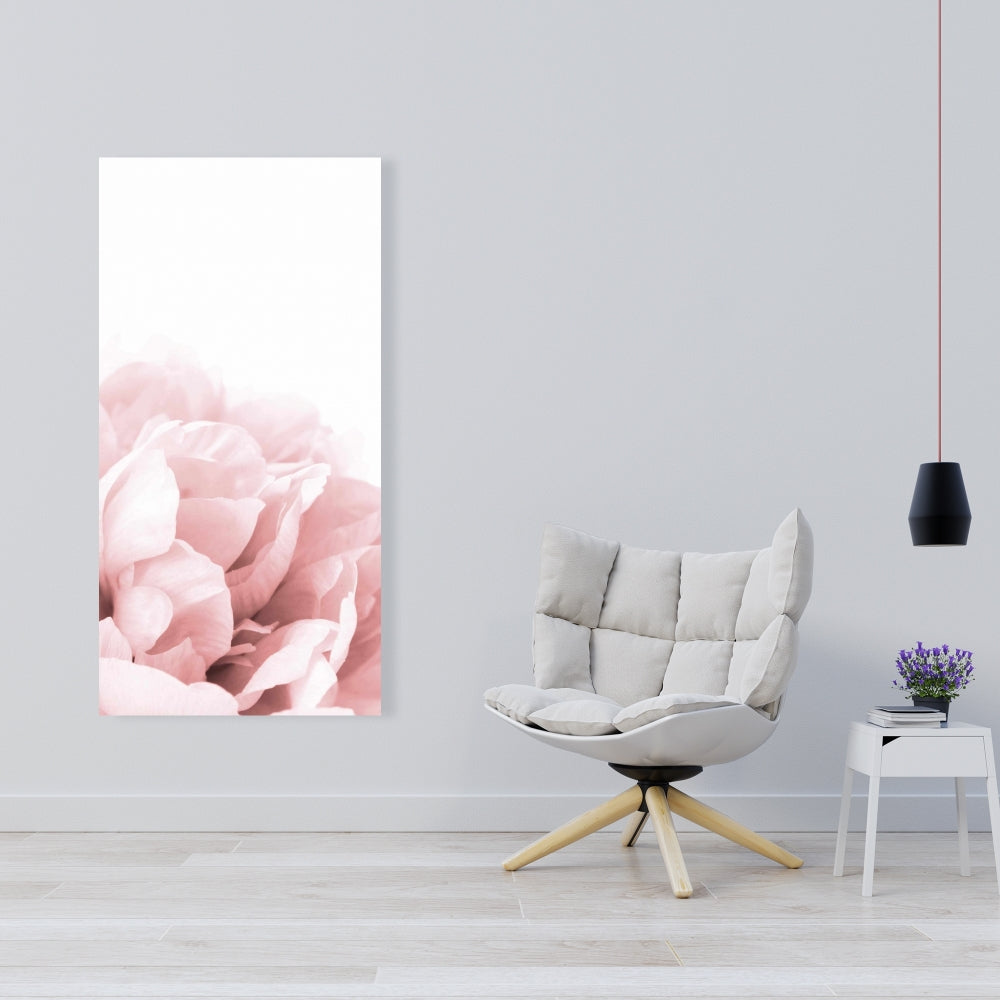 Romantic Pink Peony Flower Dream Canvas | Bedroom Home Decor