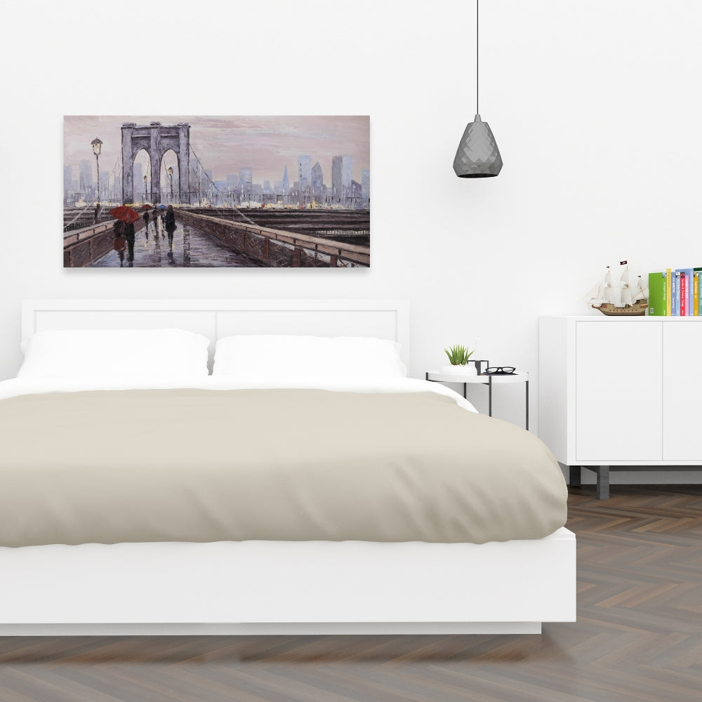 Brooklyn Bridge Canvas | Bedroom Wall Art Home Decor