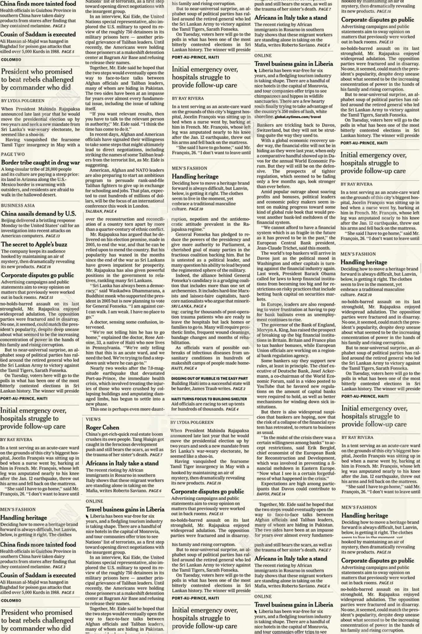 Toile vintage avec typographie et symboles de journaux | Décoration de bureau et de maison