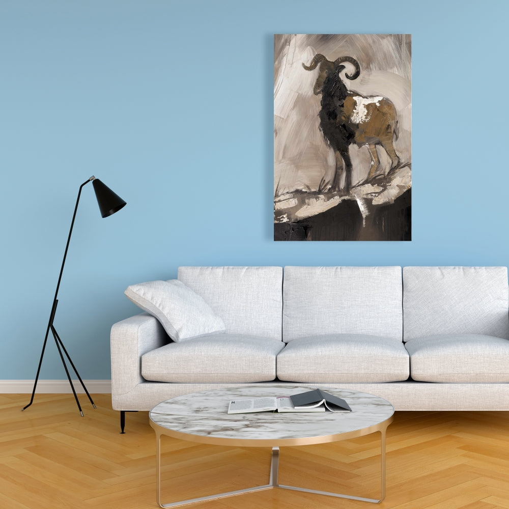 Farm Animals Canvas - Abstract Proud Aeries Home Decor Art
