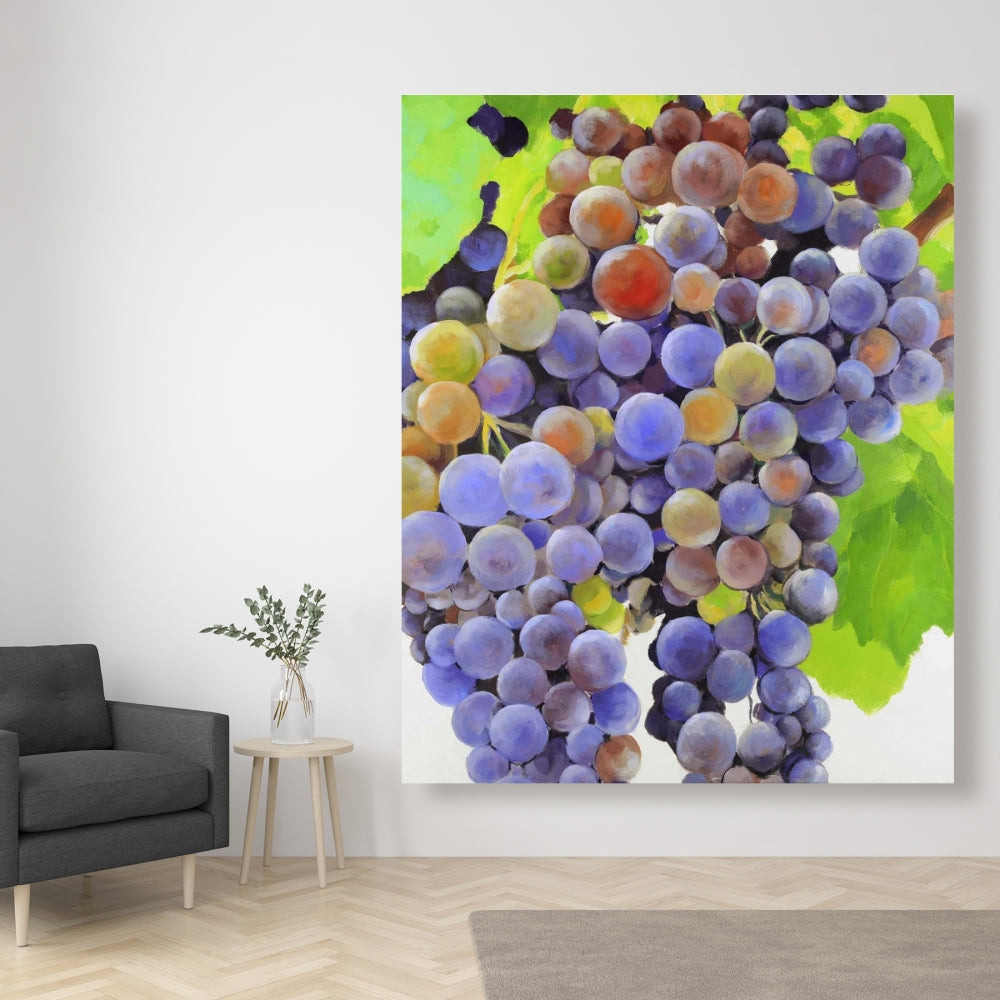 Bunch of Grapes Kitchen Canvas - Home Decor Wall Art