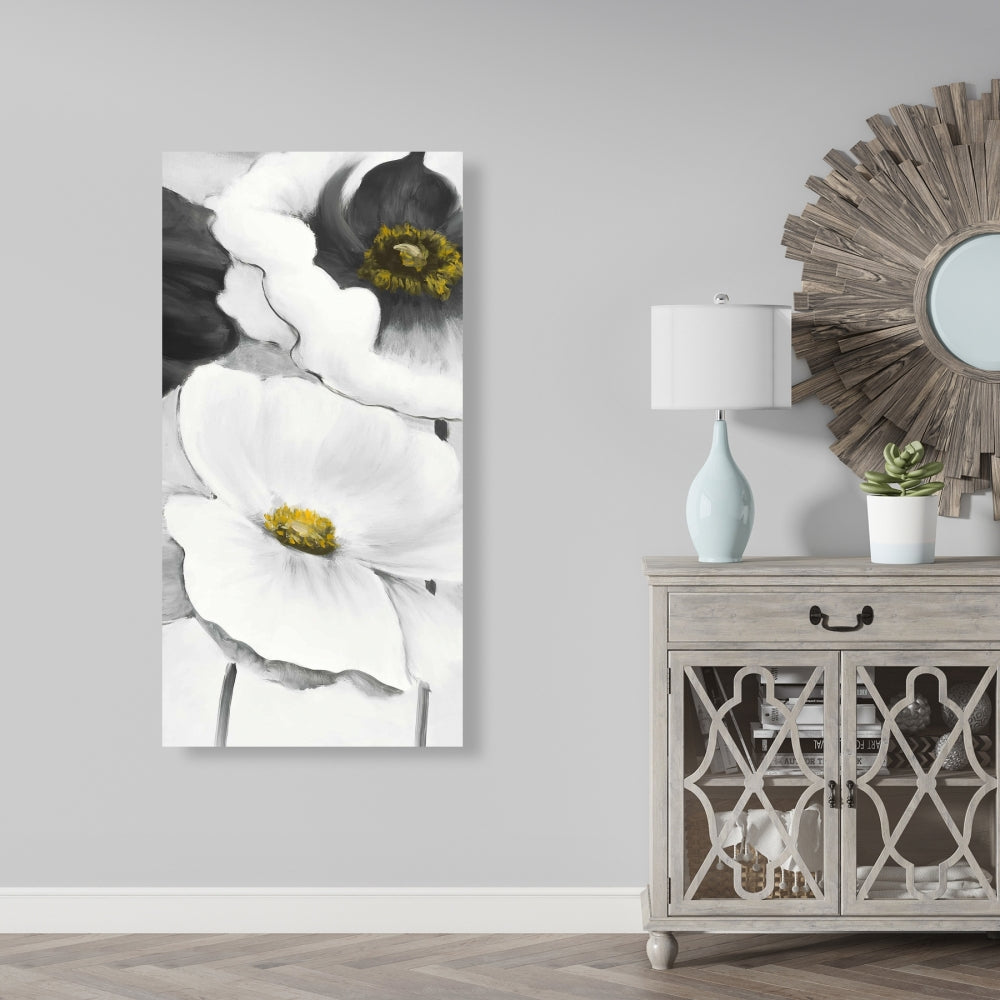 White Floral & Botanical Canvas - Assorted Flowers Home Decor