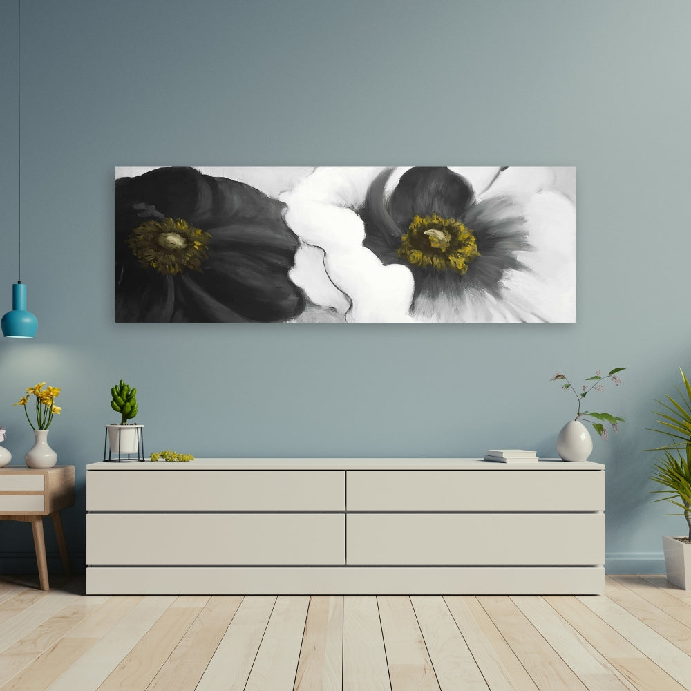 White Floral & Botanical Canvas - Assorted Flowers Home Decor