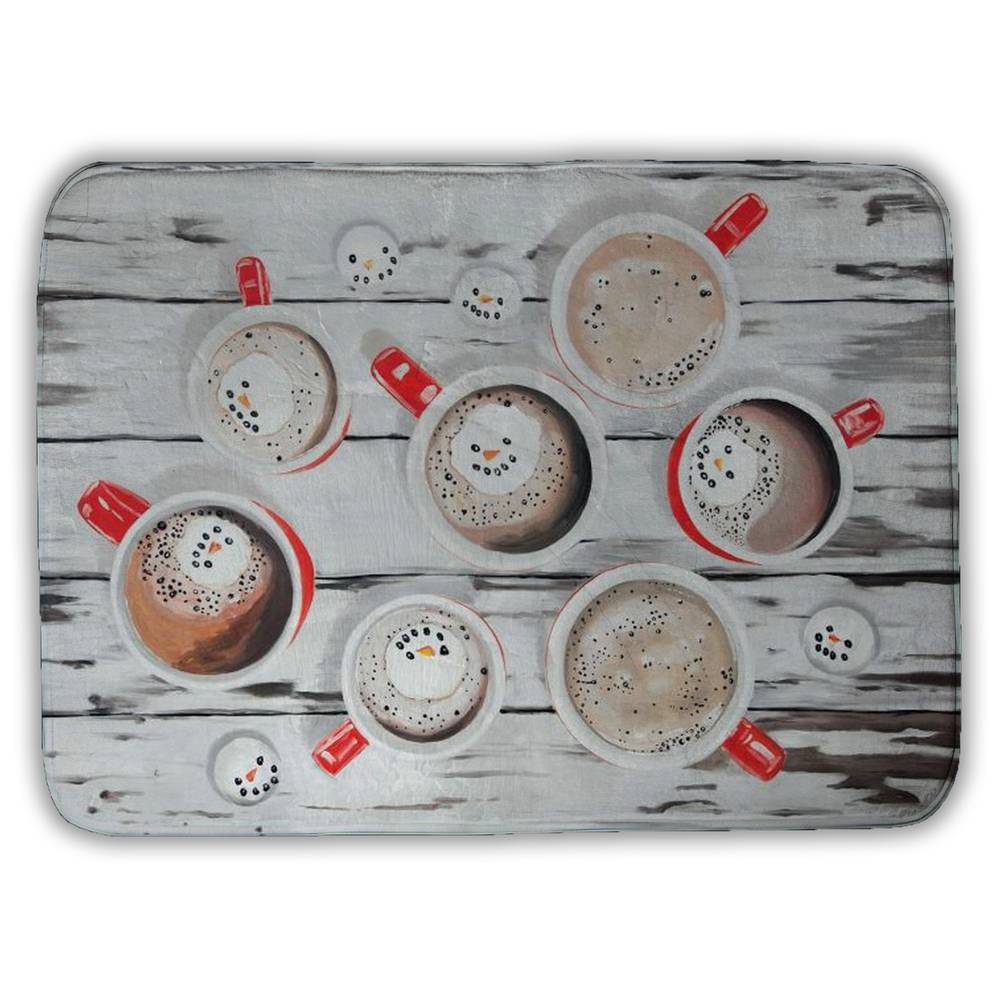 Holiday Hot Chocolate Canvas - Cozy Kitchen Decor Art