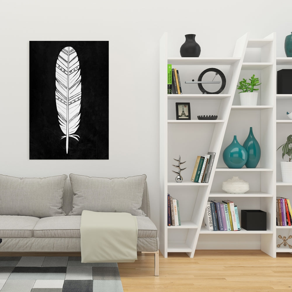 Toile à plumes amérindiennes | Décoration d'intérieur bohème