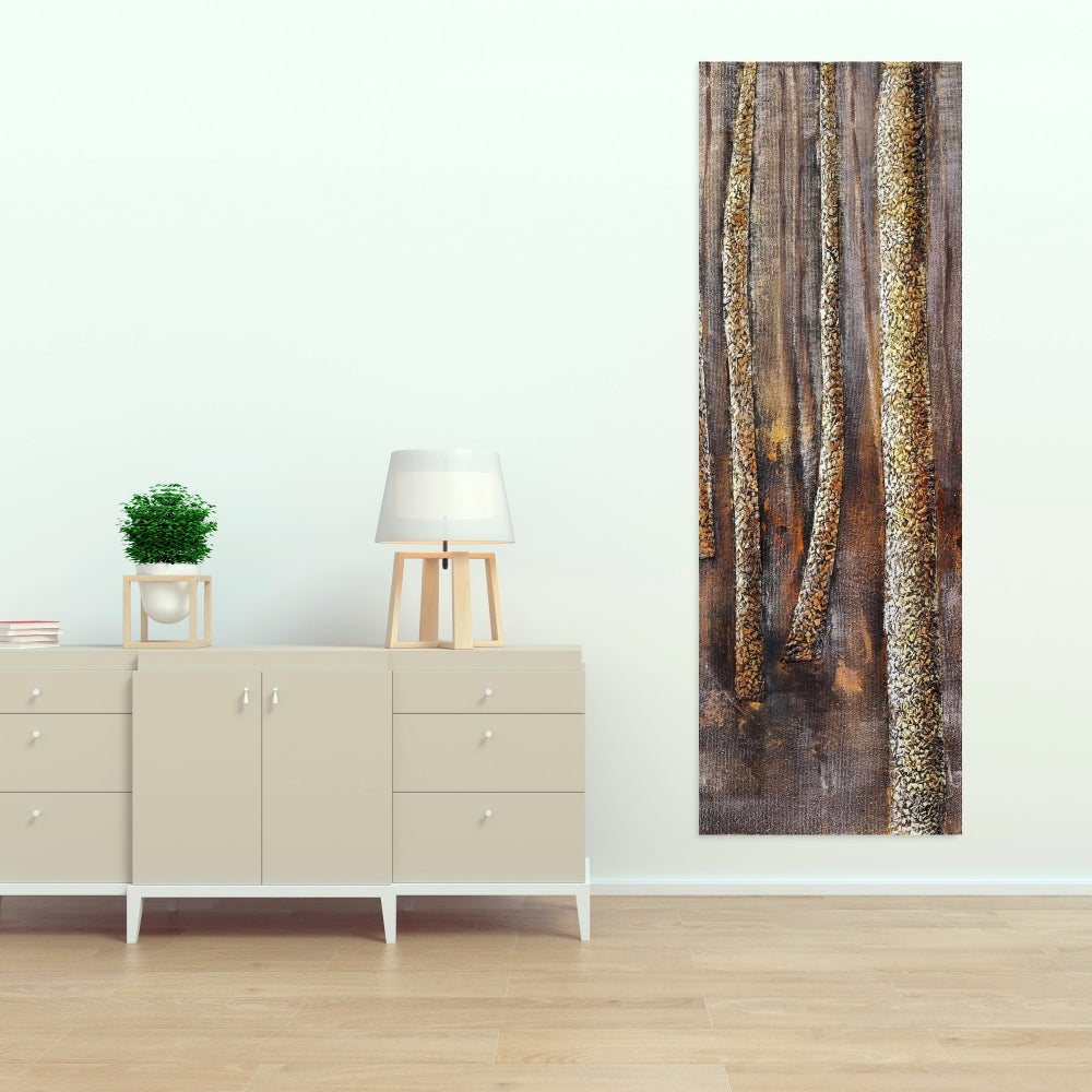 The Dark Forest Canvas - Contemporary Bedroom Landscape Decor