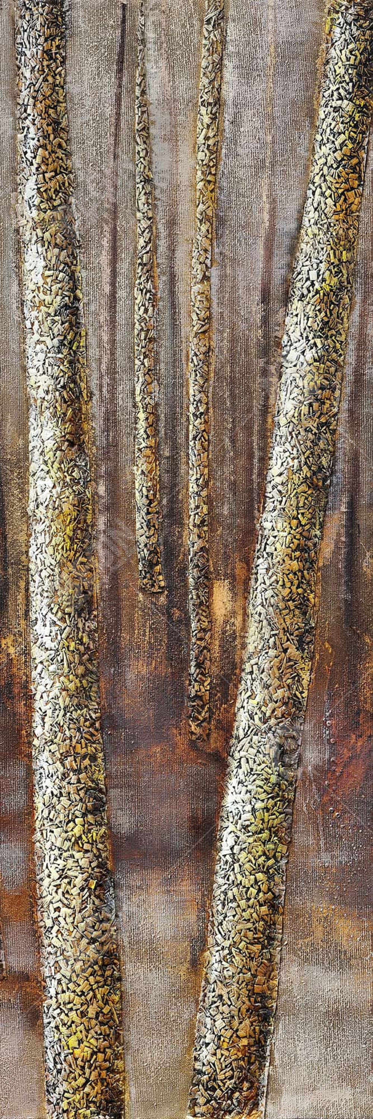 Brown Bedroom Contemporary Canvas - Forest Home Decor Art