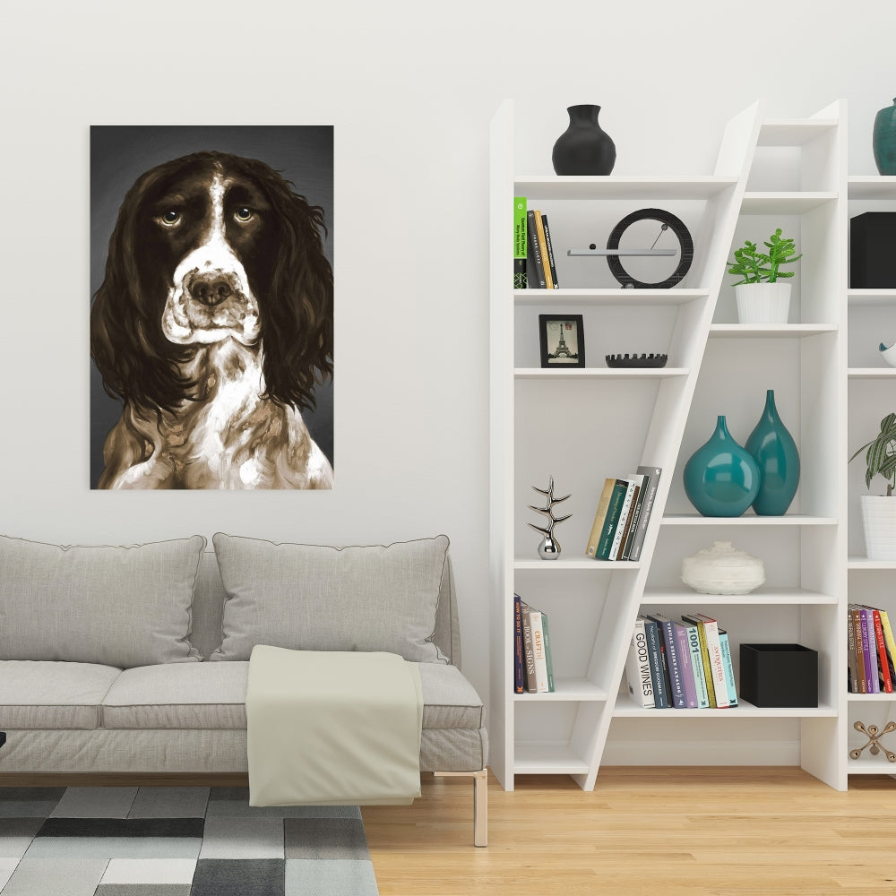 Brown English Springer Spaniel Canvas | Home Decor Wall Art