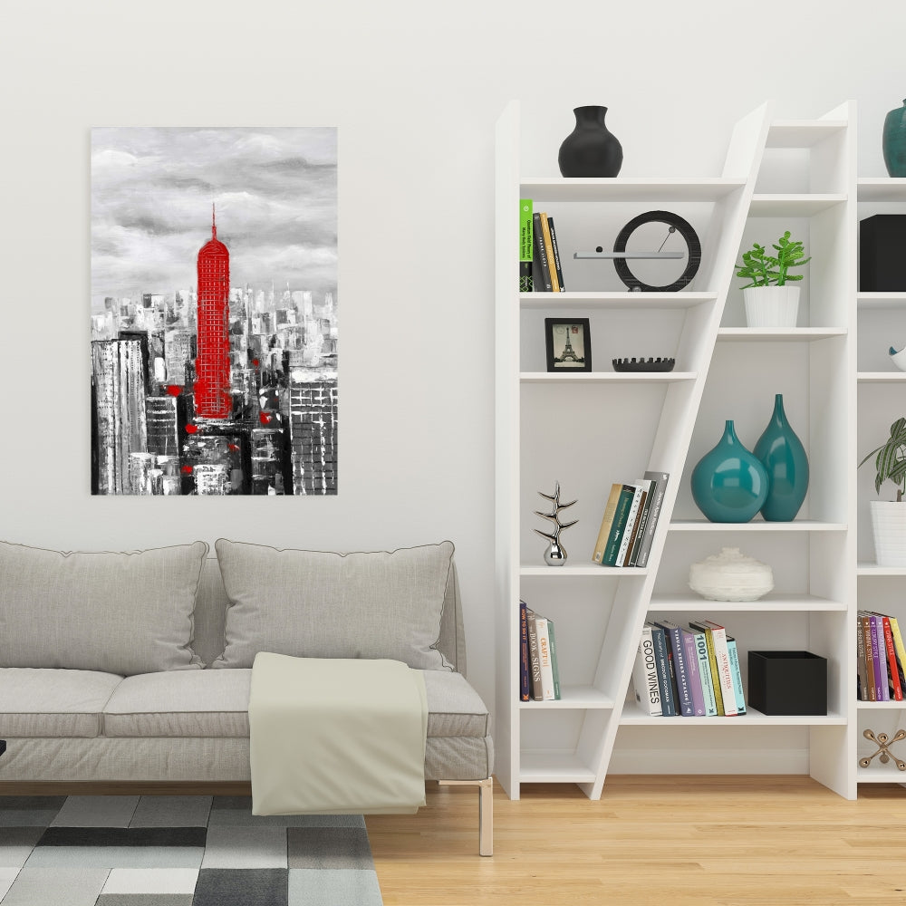 Empire State Building Canvas - White Building Decor | Home