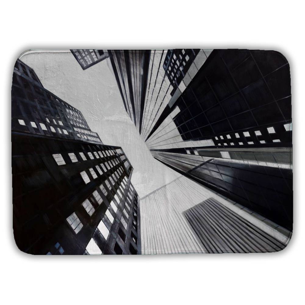 Low-angle City View Canvas | Contemporary Bedroom Decor