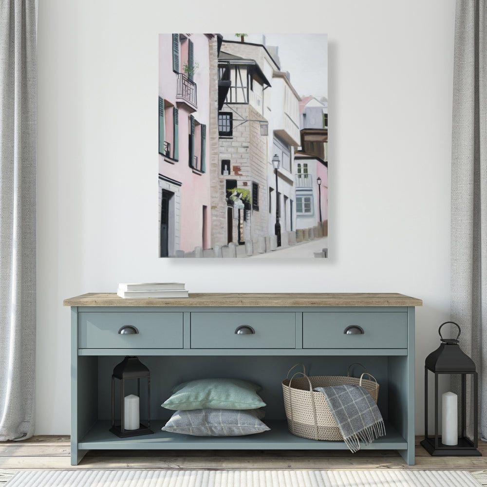 Montmartre Paris Street Canvas | Bedroom Wall Art Decor