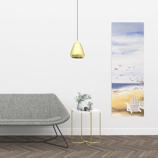 Day at the Beach | Coastal Bedroom Sea Canvas for Home Decor