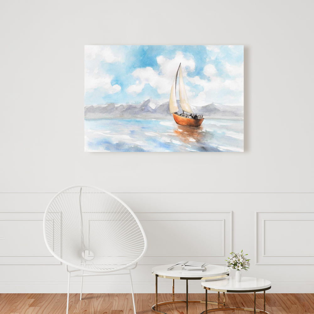 Toile Paysage marin côtier | Décoration de chambre